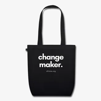 Changemaker organic tote bag