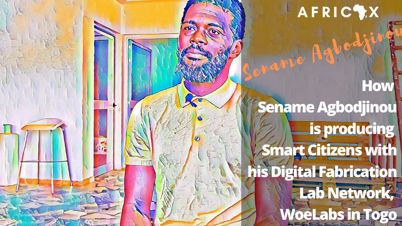 Read more about the article How Sename Koffi Agbodjinou produces Smart Citizens with Digital Fabrication Lab Network WoeLabs in Togo