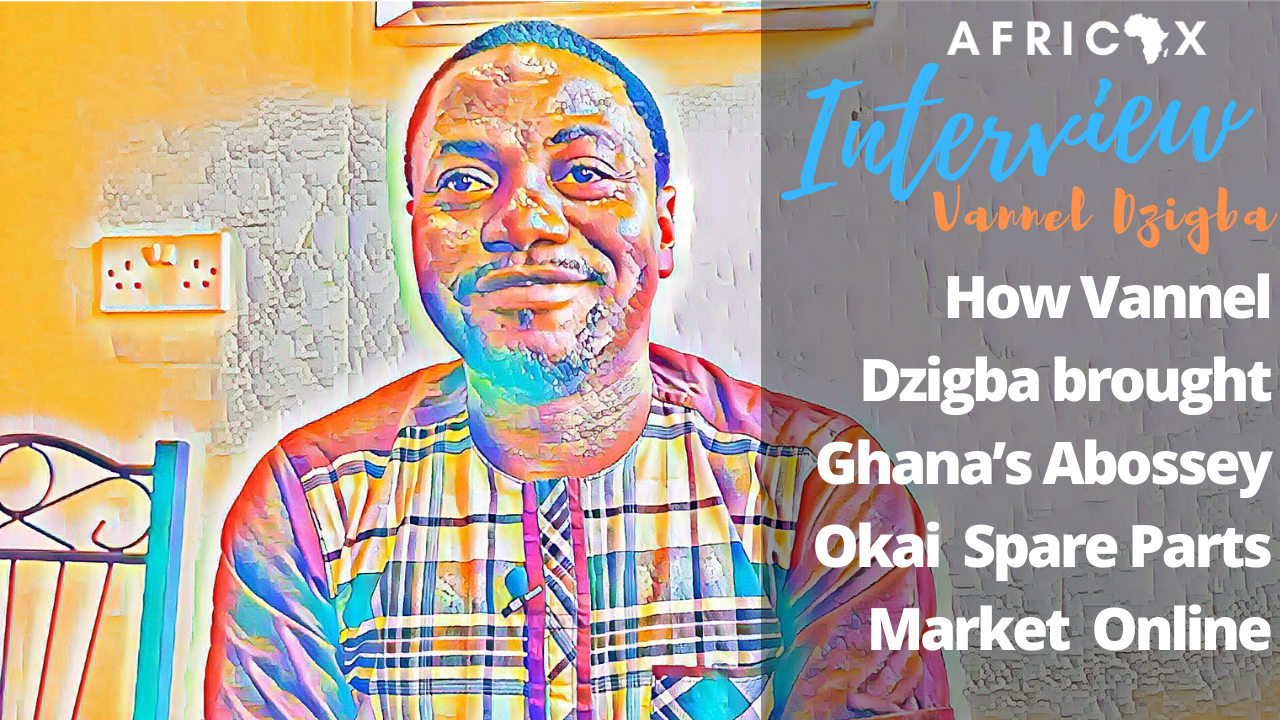 Read more about the article How Vannel Dzigba brought Ghana’s Abossey Okai Car Spare Parts Market Online